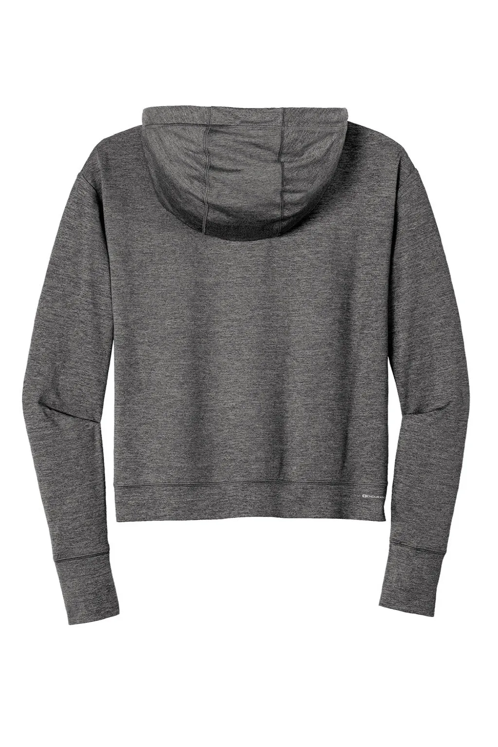 Ogio Womens Endurance Force Moisture Wicking Hooded Sweatshirt Hoodie - Heather Gear Grey