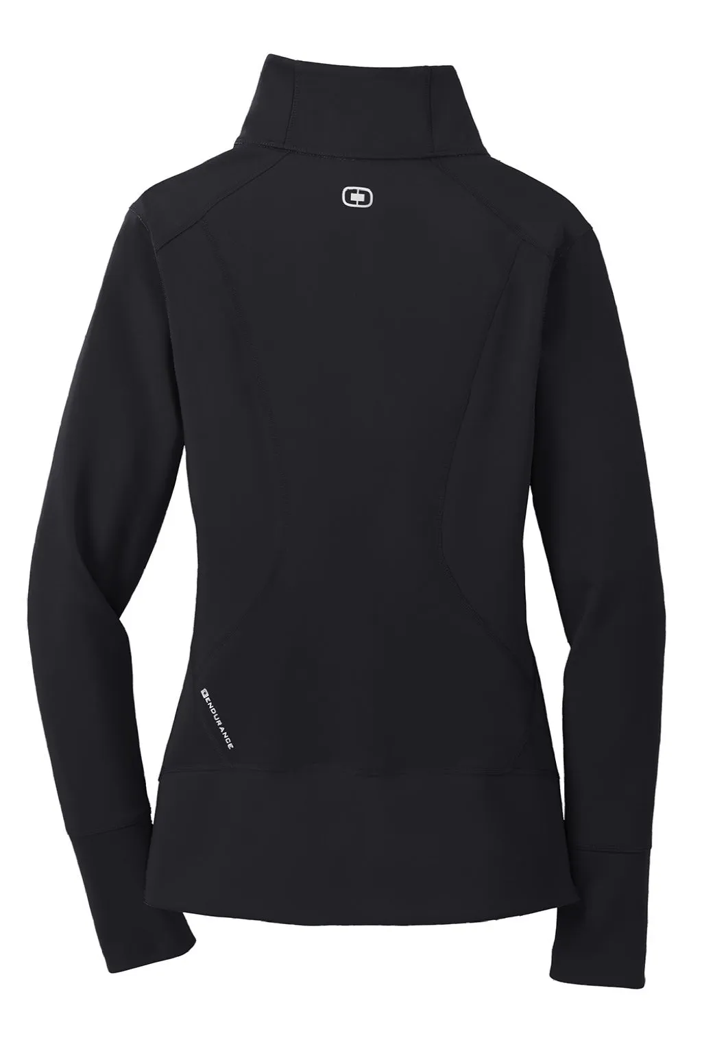 Ogio Womens Endurance Fulcrum Full Zip Jacket - Blacktop