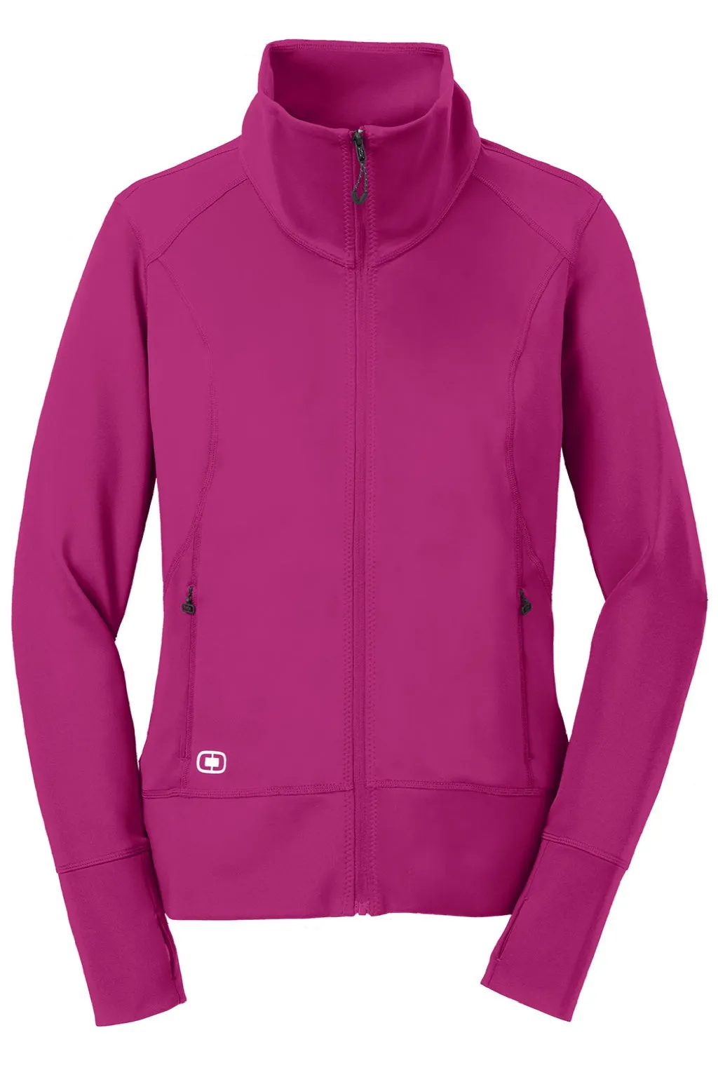Ogio Womens Endurance Fulcrum Full Zip Jacket - Flush Pink