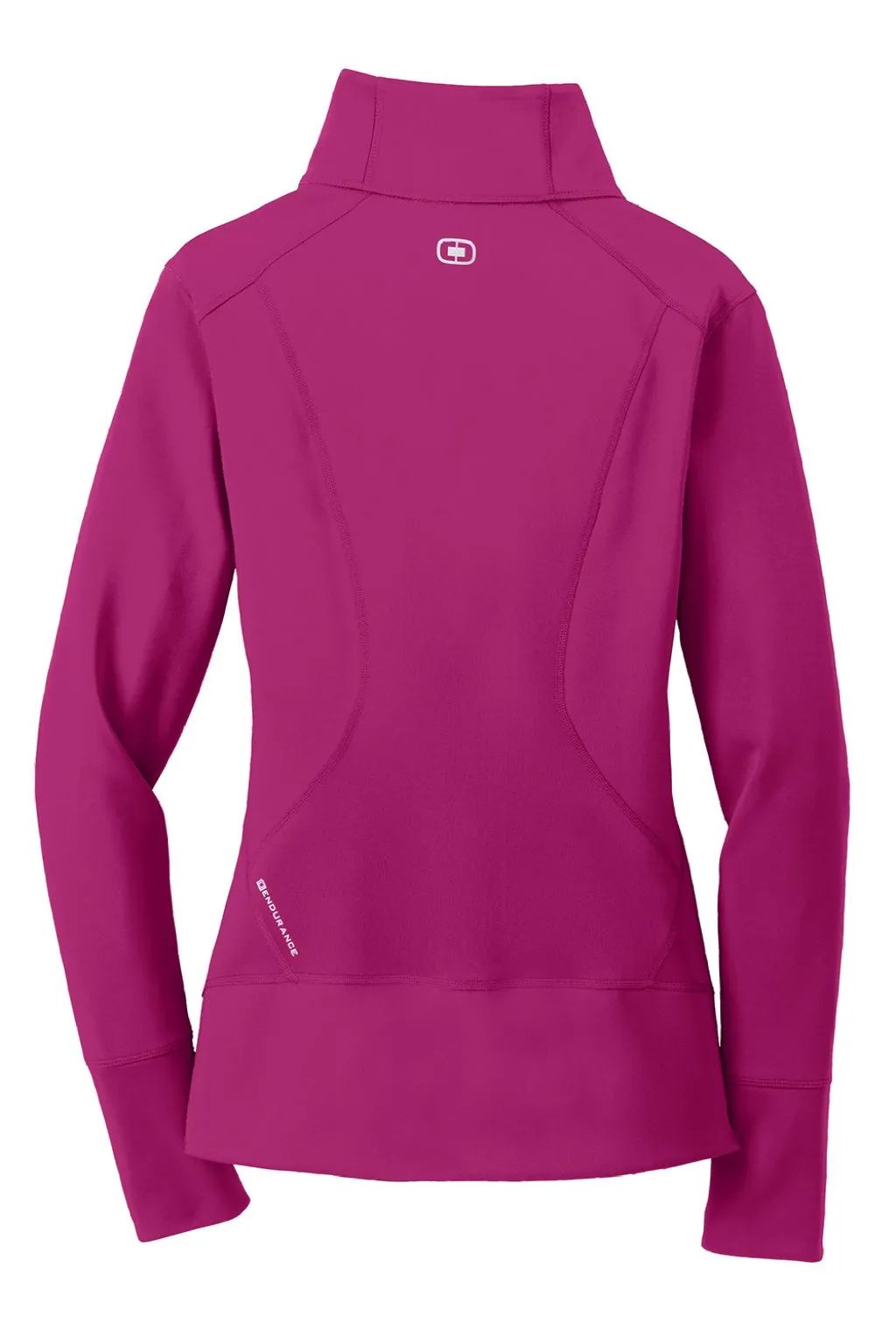 Ogio Womens Endurance Fulcrum Full Zip Jacket - Flush Pink