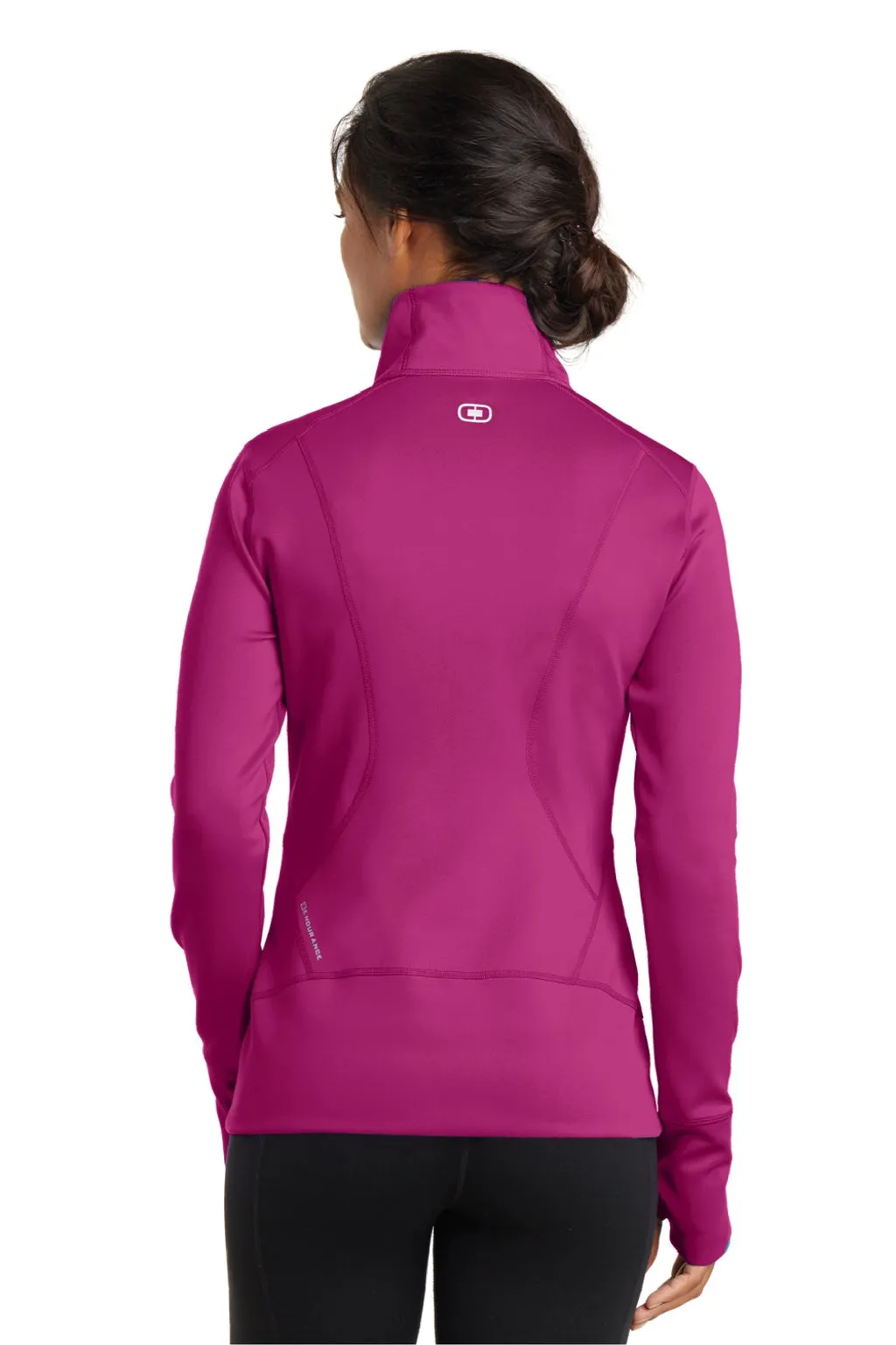 Ogio Womens Endurance Fulcrum Full Zip Jacket - Flush Pink