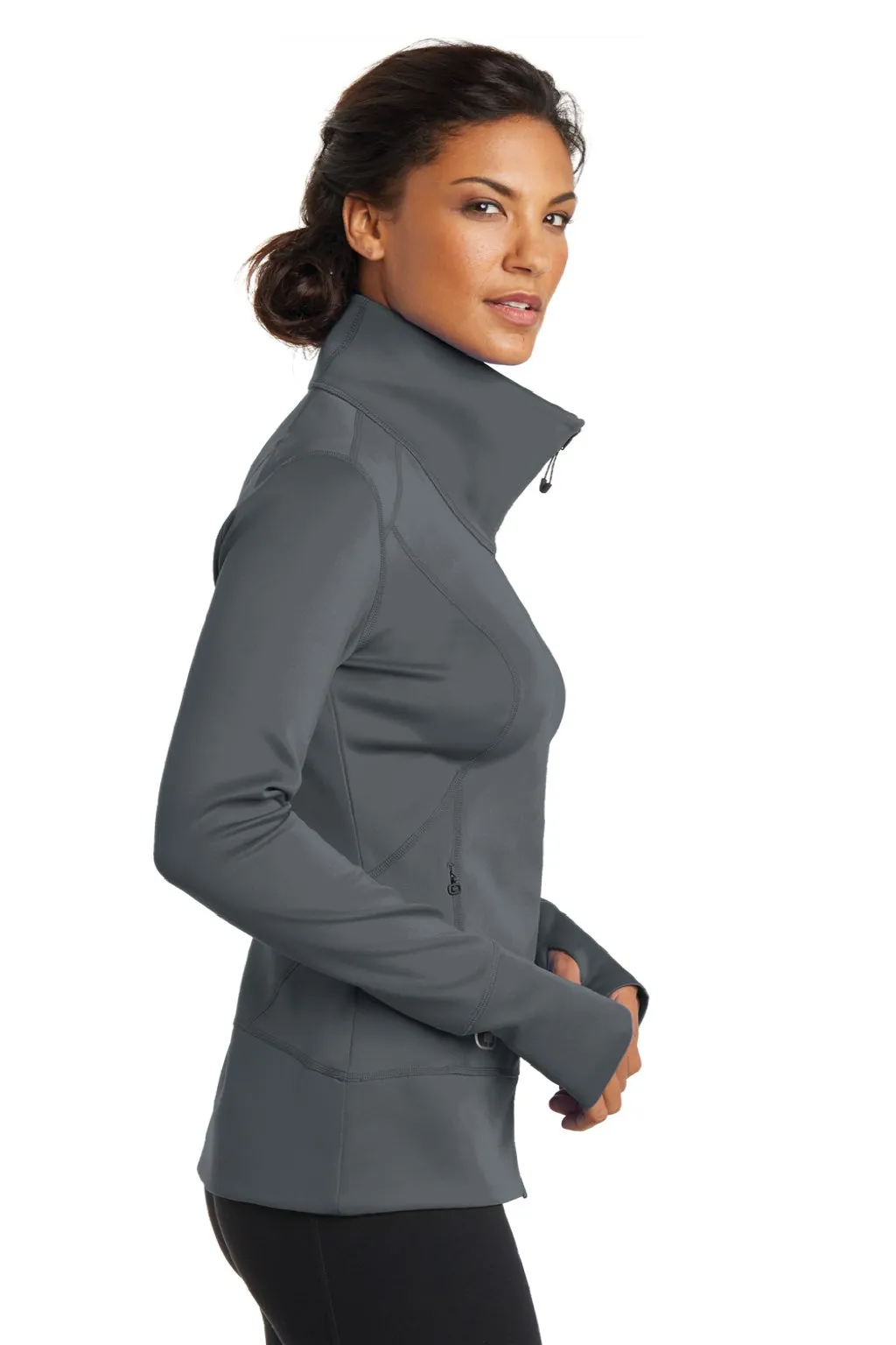 Ogio Womens Endurance Fulcrum Full Zip Jacket - Gear Grey