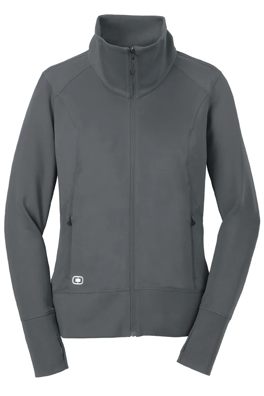 Ogio Womens Endurance Fulcrum Full Zip Jacket - Gear Grey