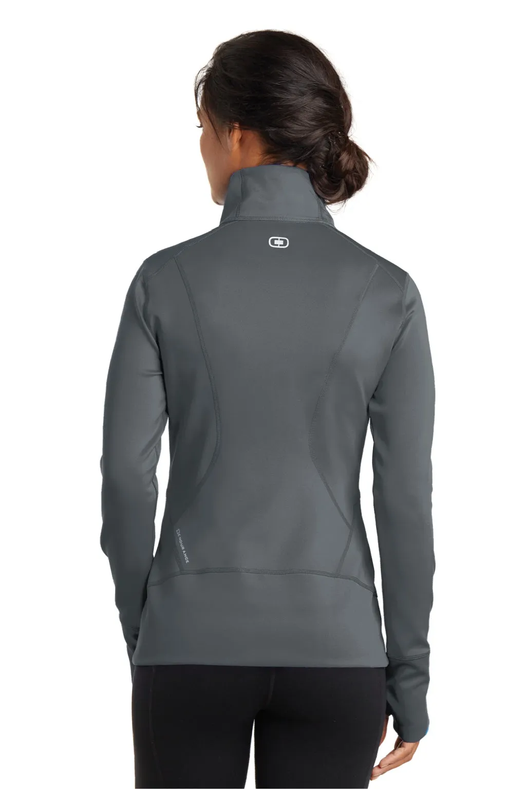 Ogio Womens Endurance Fulcrum Full Zip Jacket - Gear Grey