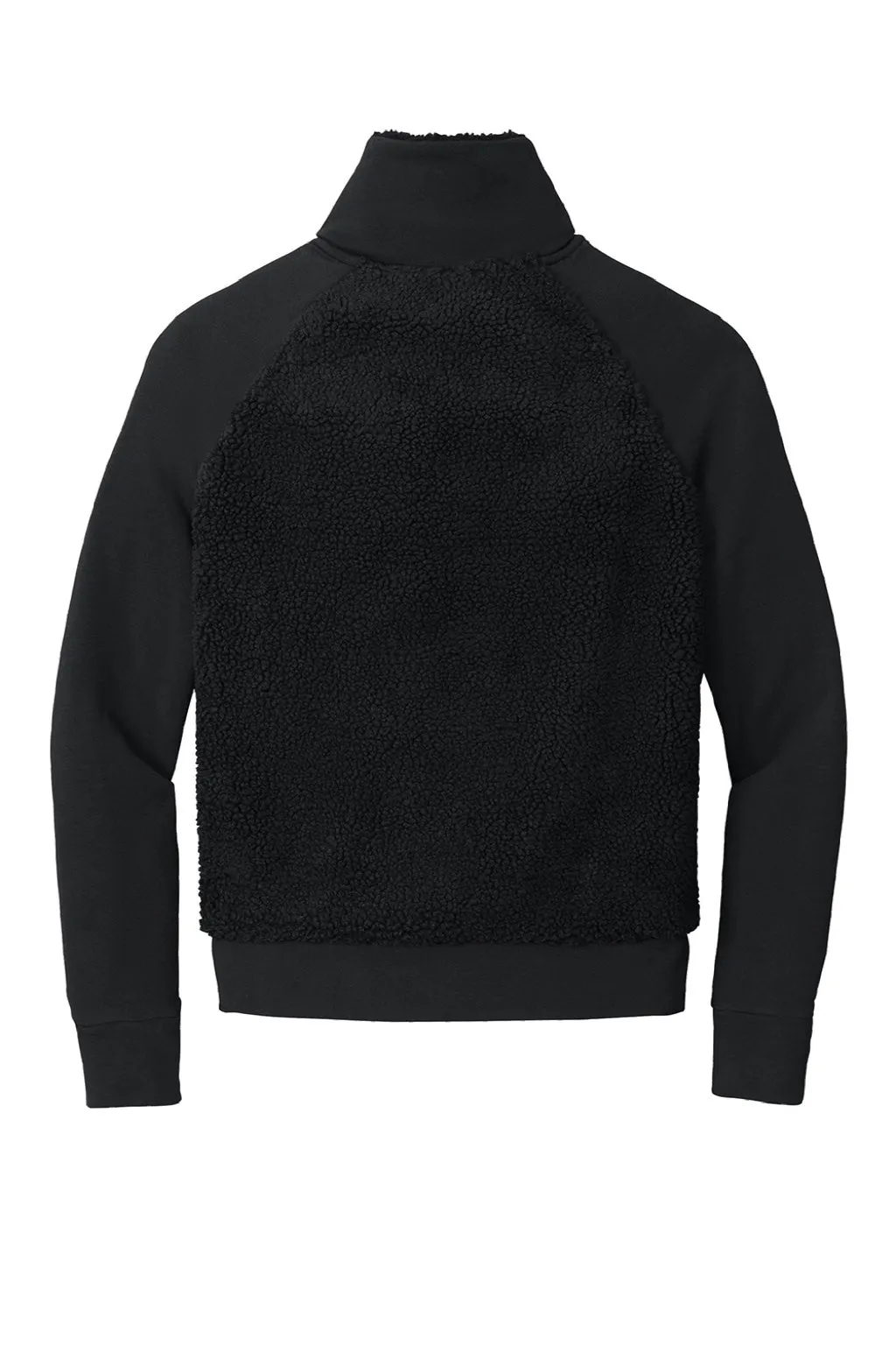 Ogio Womens Luuma Sherpa Fleece Full Zip Jacket - Blacktop
