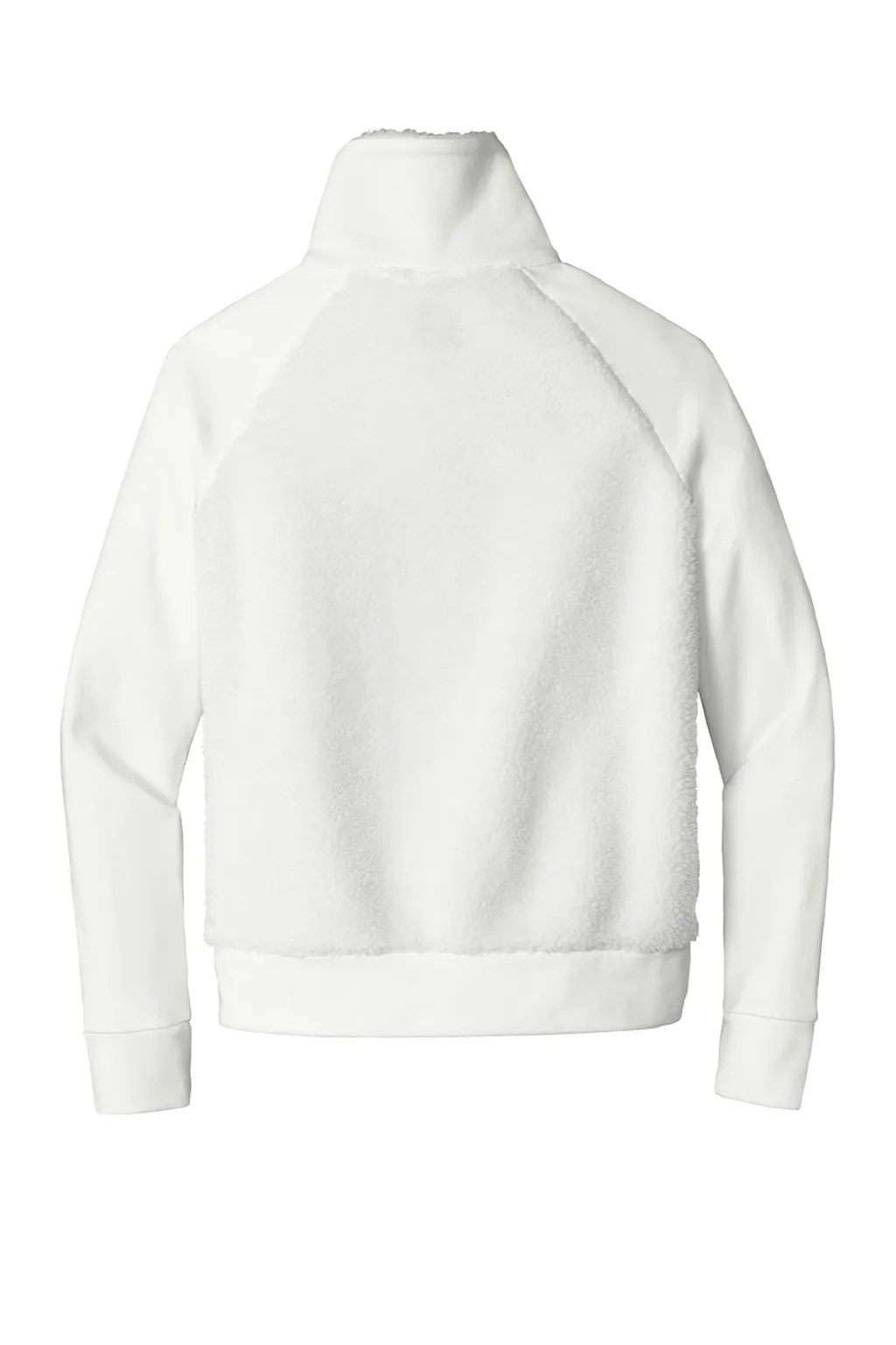 Ogio Womens Luuma Sherpa Fleece Full Zip Jacket - Ivory Snow