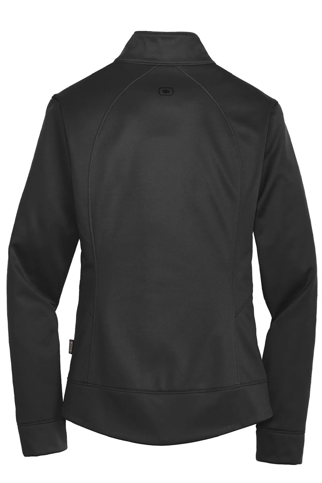 Ogio Womens Torque II Wind & Water Resistant 1/4 Zip Jacket - Blacktop/Diesel Grey