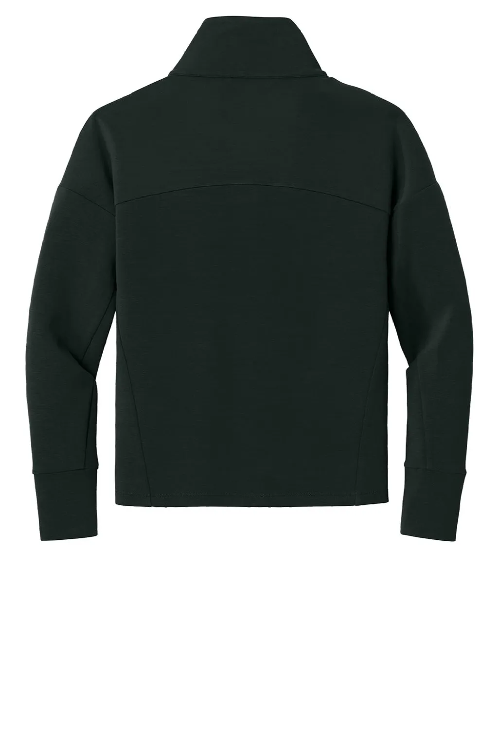 Ogio Womens Transcend Full Zip Sweatshirt w/ Pockets - Blacktop