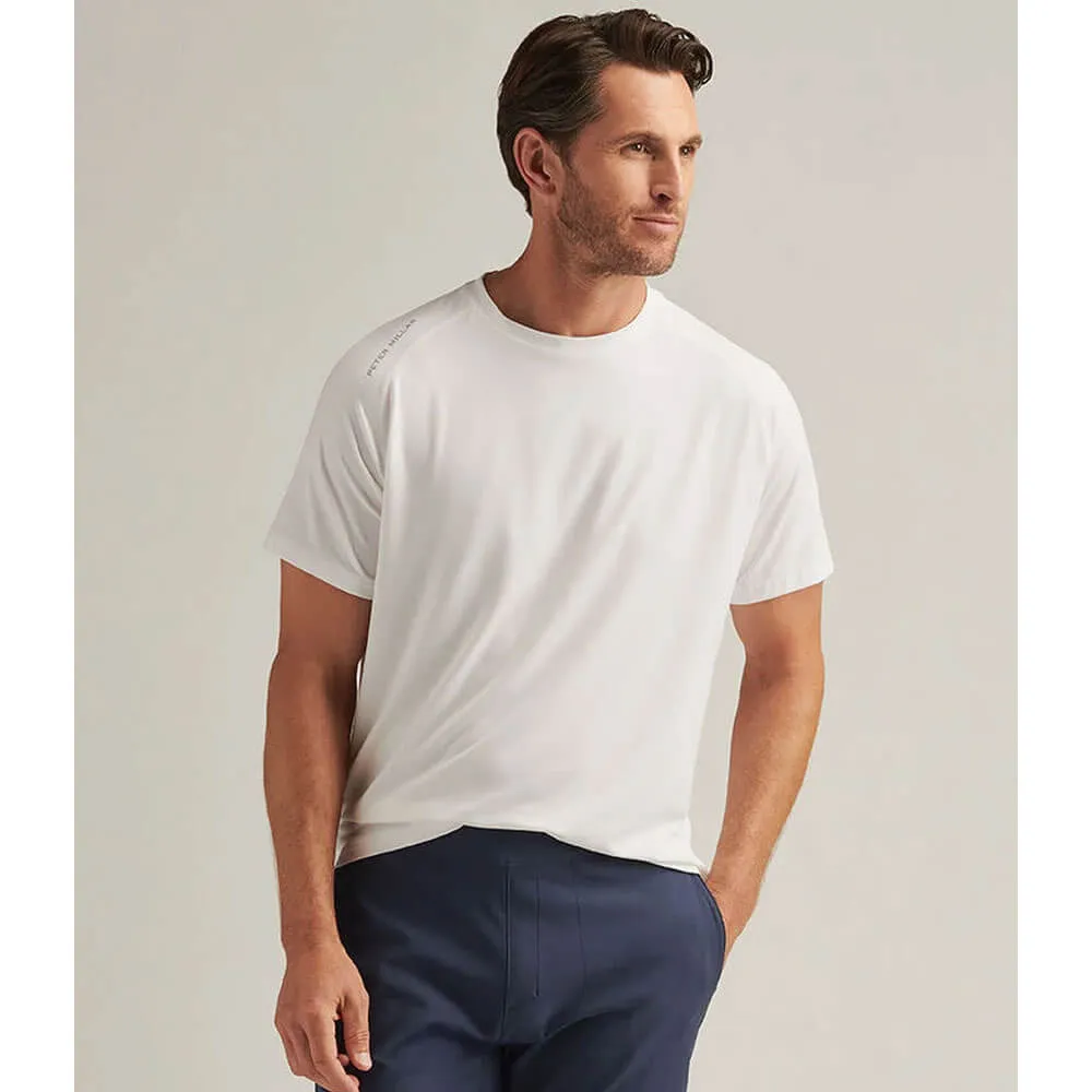 Peter Millar Aurora Performance T-Shirt - White* Peter Millar Clothing
