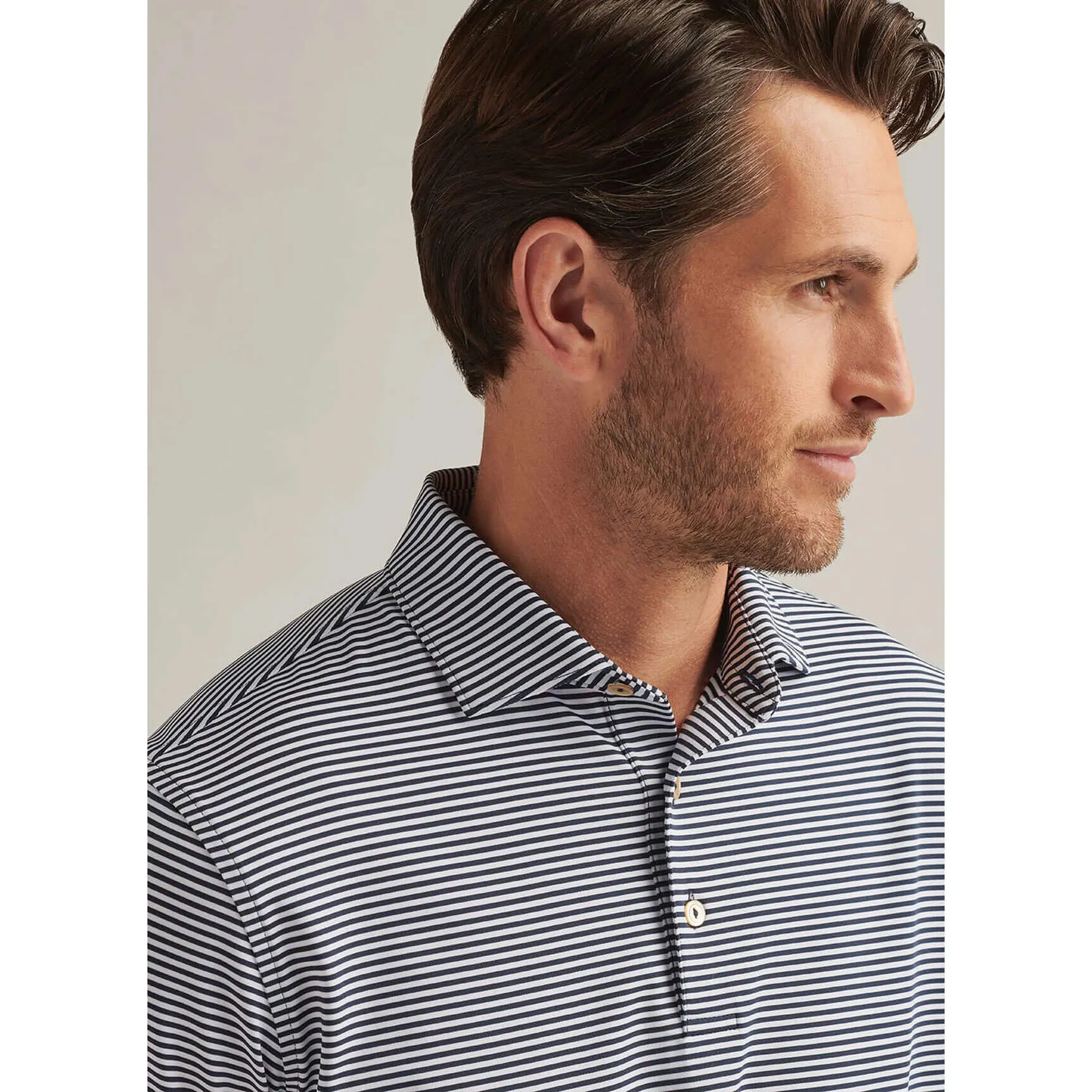 Peter Millar Hales Performance Polo Shirt - Navy* Peter Millar Clothing