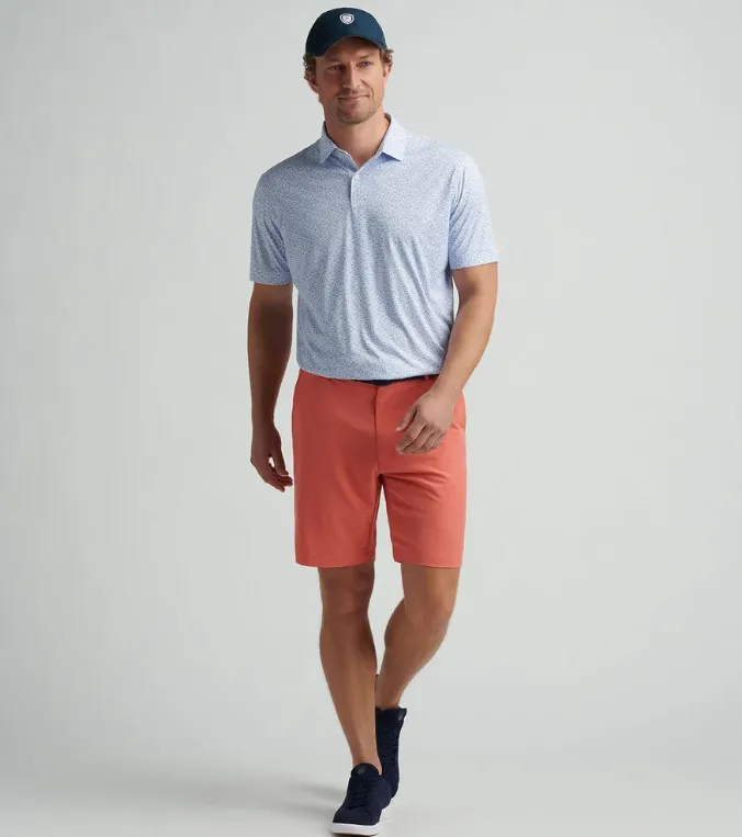 Peter Millar Men's 9-Inch Shackleford Performance Hybrid Shorts - Azalea Peter Millar Clothing
