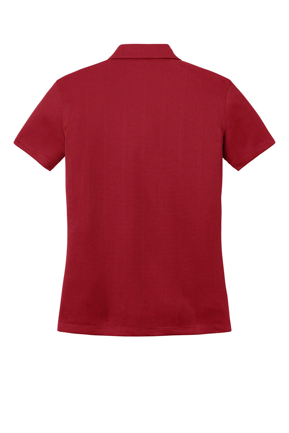 Port Authority Womens Performance Moisture Wicking Short Sleeve Polo Shirt - Rich Red