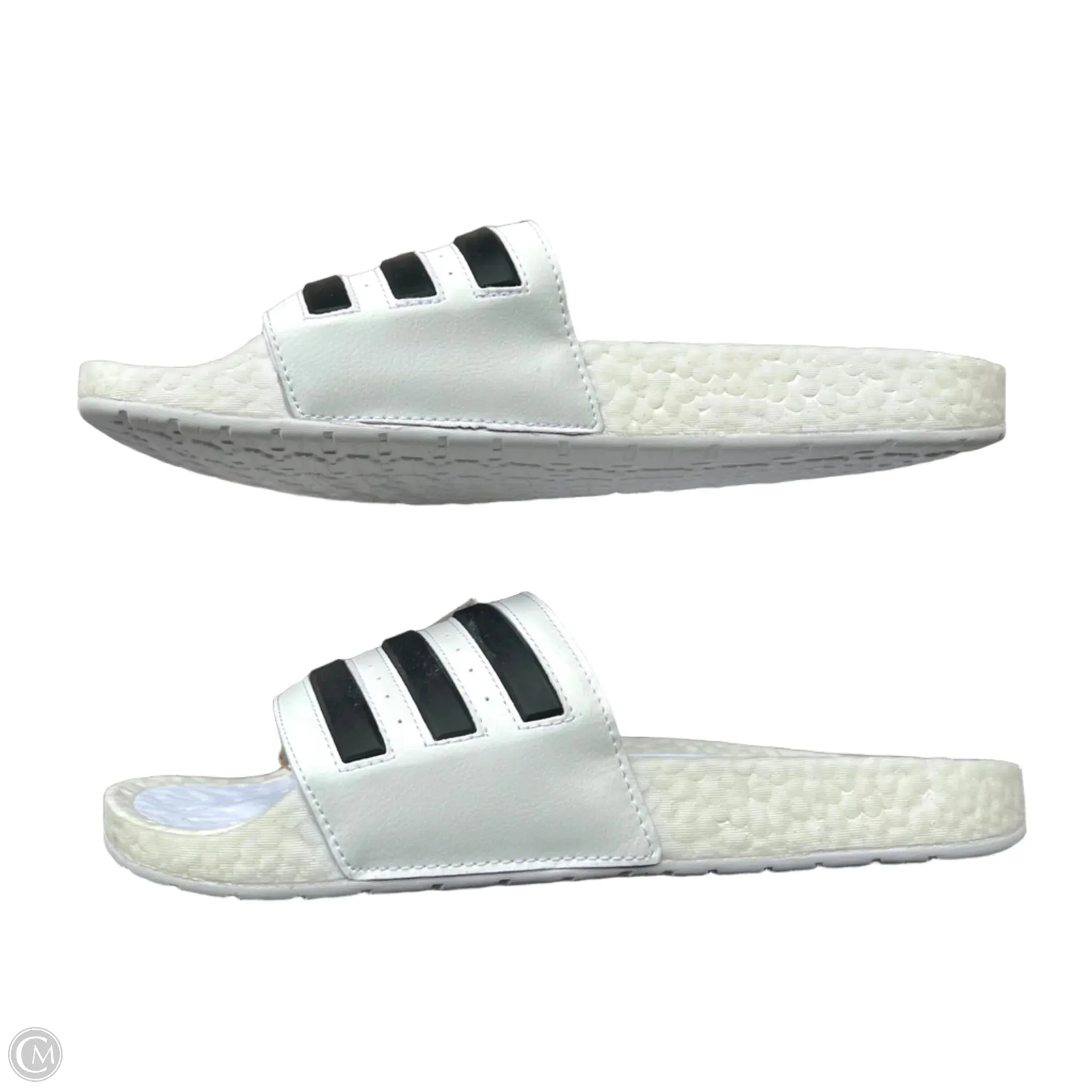 Sandals Sport By Adidas In Black & White, Size: 13