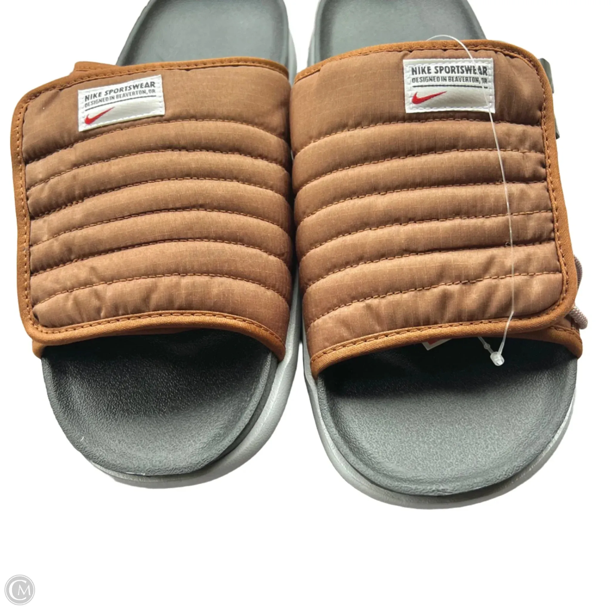 Sandals Sport By Nike In Black & Brown, Size: 13.5
