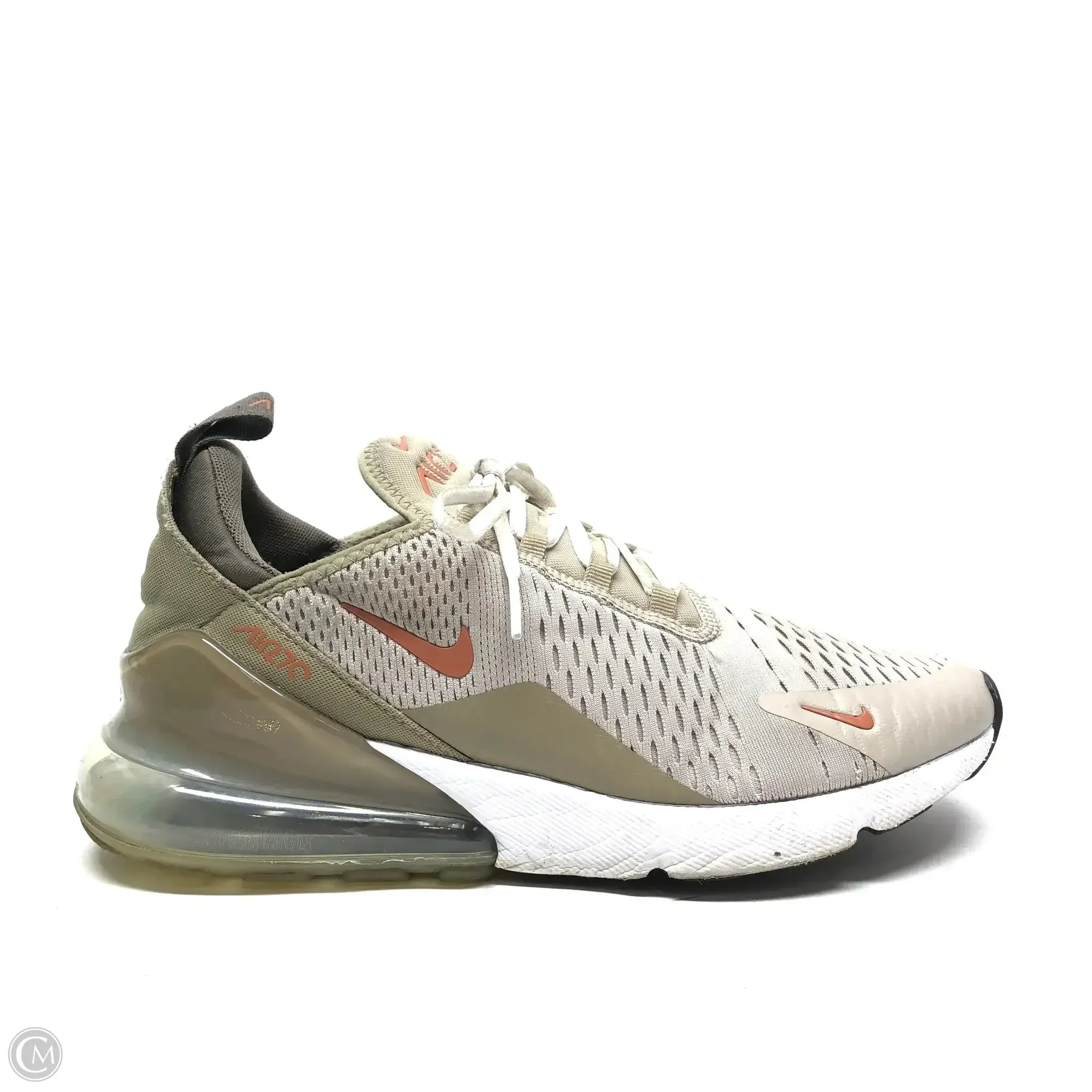 Shoes Athletic By Nike In Beige, Size: 11