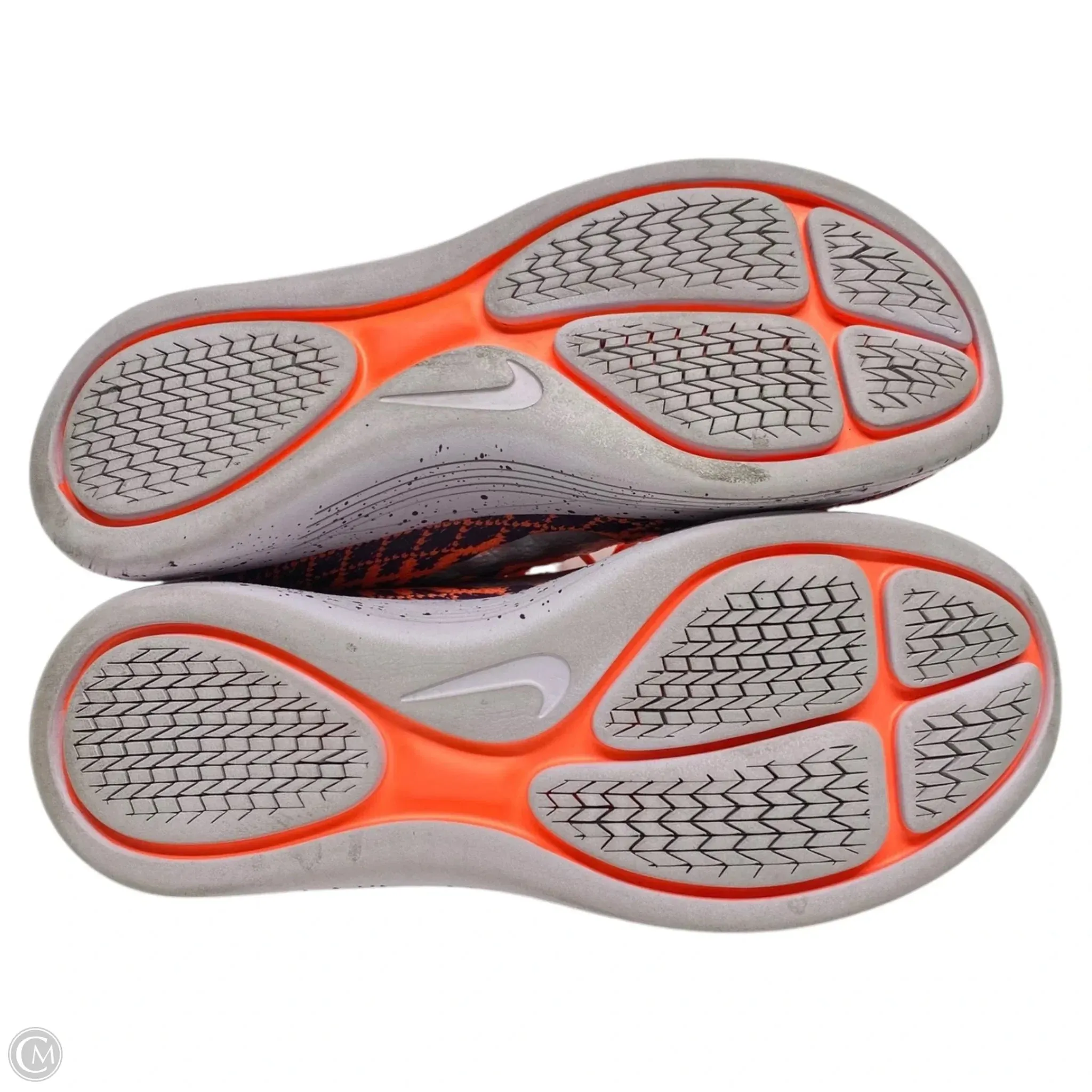 Shoes Athletic By Nike In Blue & Orange, Size: 7.5