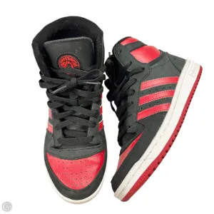 Shoes Sneakers By Adidas In Black & Red, Size: 7