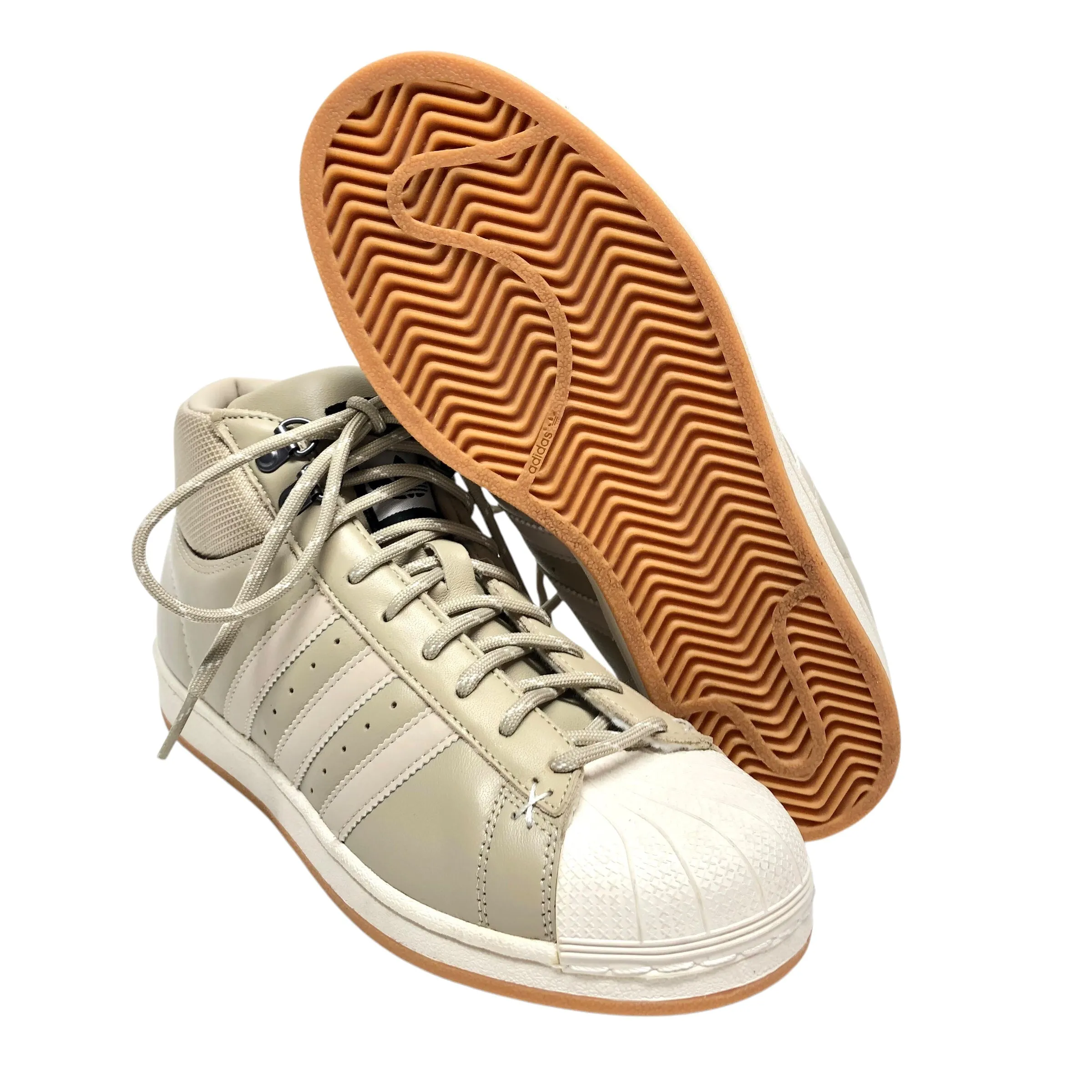 Shoes Sneakers By Adidas In Taupe, Size: 8.5