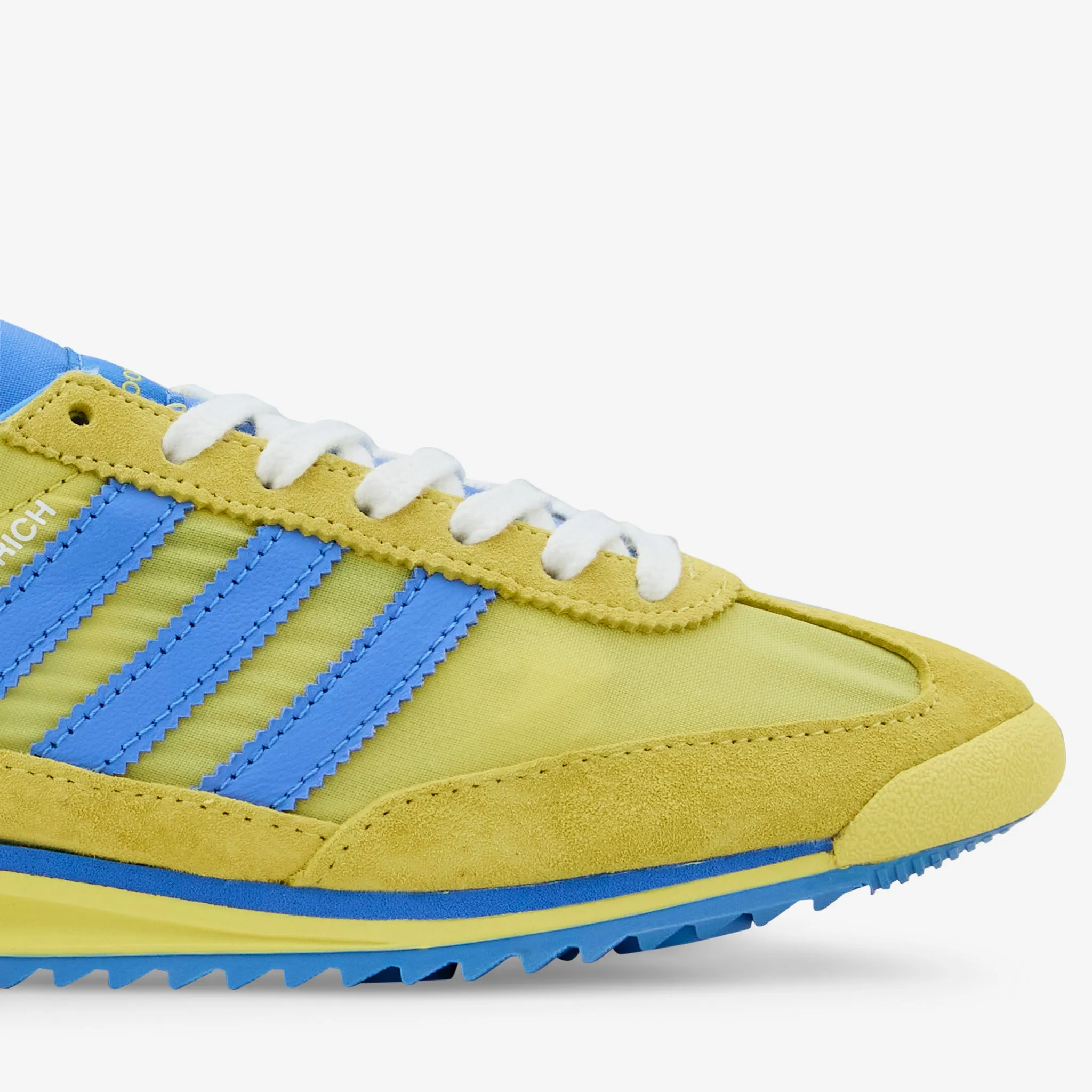 Sporty & Rich x Women's SL72 Light Yellow | Real Blue | Cloud White adidas Clothing