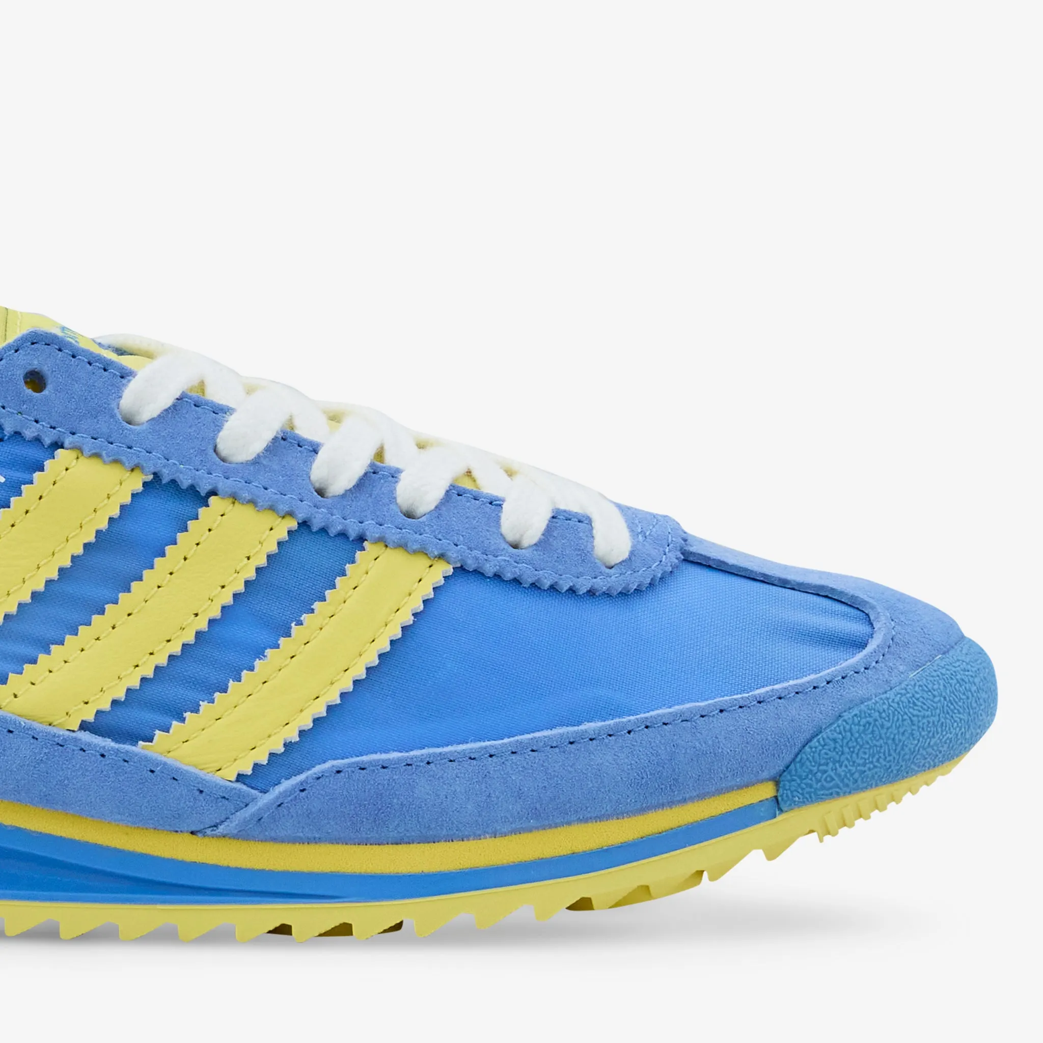 Sporty & Rich x Women's SL72 Real Blue | Light Yellow | Cloud White adidas Clothing