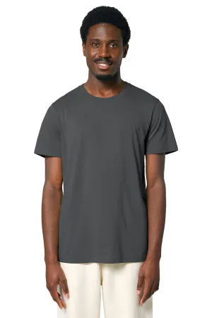 Stanley/Stella Mens Crafter Short Sleeve Crewneck T-Shirt - Anthracite Grey Clothing Stanley-Stella