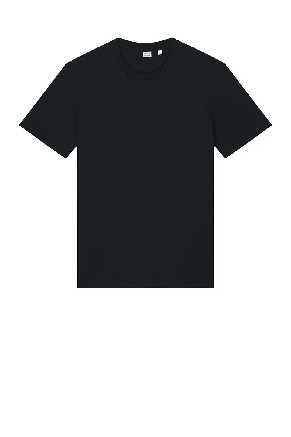Stanley/Stella Mens Crafter Short Sleeve Crewneck T-Shirt - Black Clothing Stanley-Stella