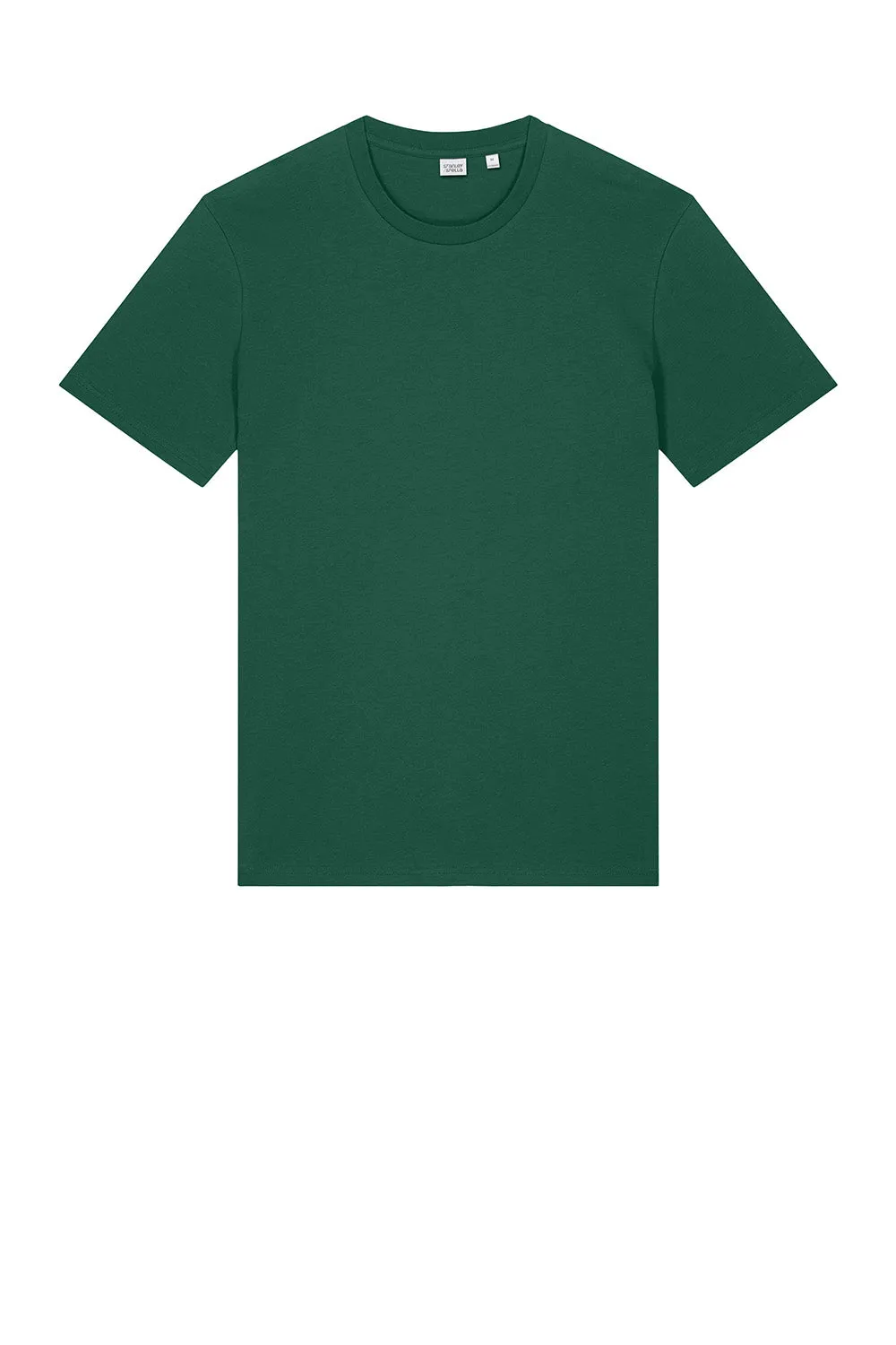 Stanley/Stella Mens Crafter Short Sleeve Crewneck T-Shirt - Bottle Green Clothing Stanley-Stella