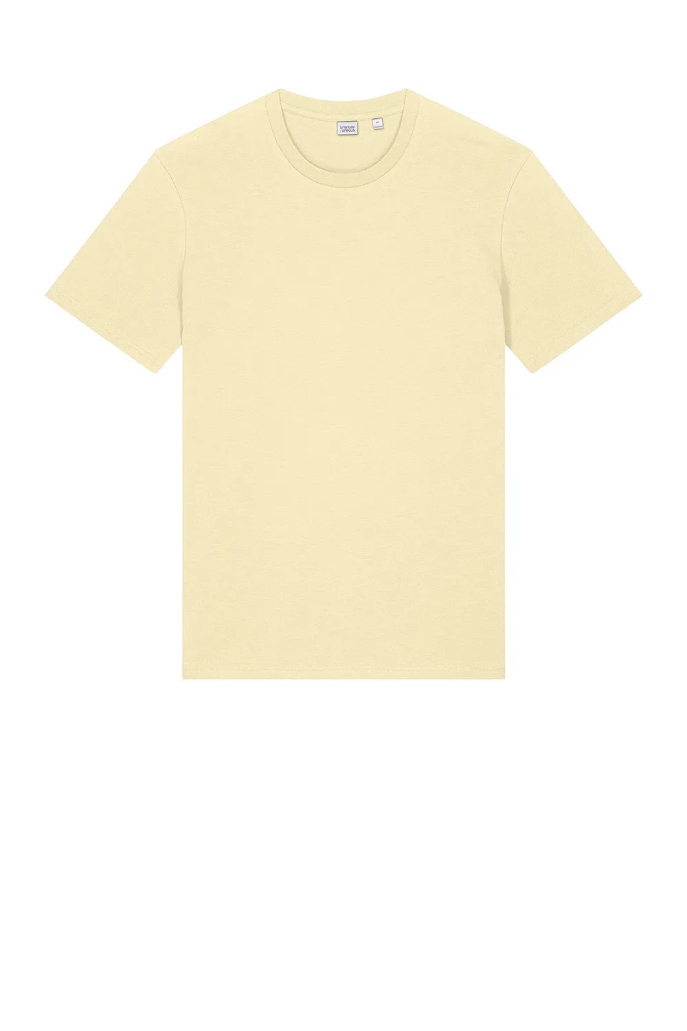 Stanley/Stella Mens Crafter Short Sleeve Crewneck T-Shirt - Butter Yellow Clothing Stanley-Stella