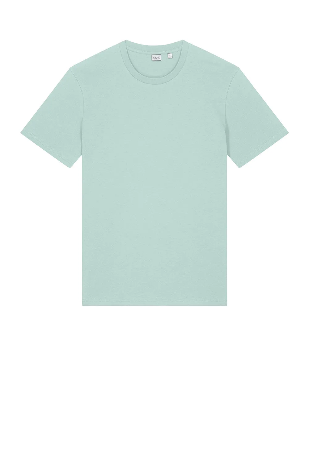 Stanley/Stella Mens Crafter Short Sleeve Crewneck T-Shirt - Caribbean Blue Clothing Stanley-Stella