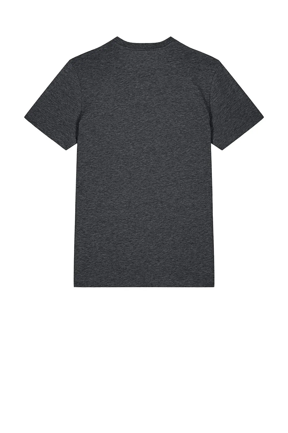 Stanley/Stella Mens Crafter Short Sleeve Crewneck T-Shirt - Heather Dark Grey Clothing Stanley-Stella