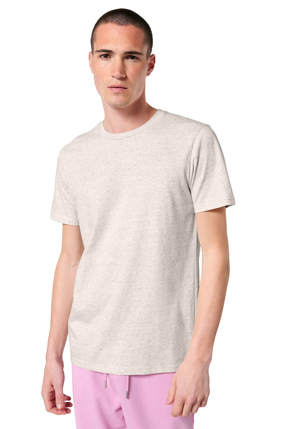 Stanley/Stella Mens Crafter Short Sleeve Crewneck T-Shirt - Heather Eco Clothing Stanley-Stella