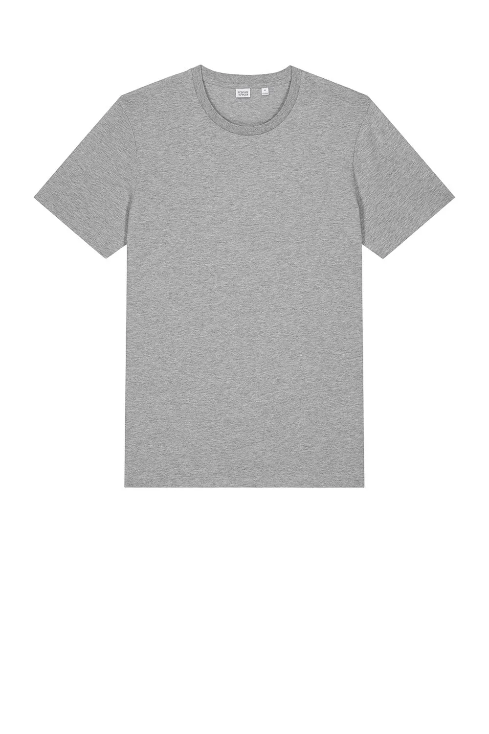 Stanley/Stella Mens Crafter Short Sleeve Crewneck T-Shirt - Heather Grey Clothing Stanley-Stella