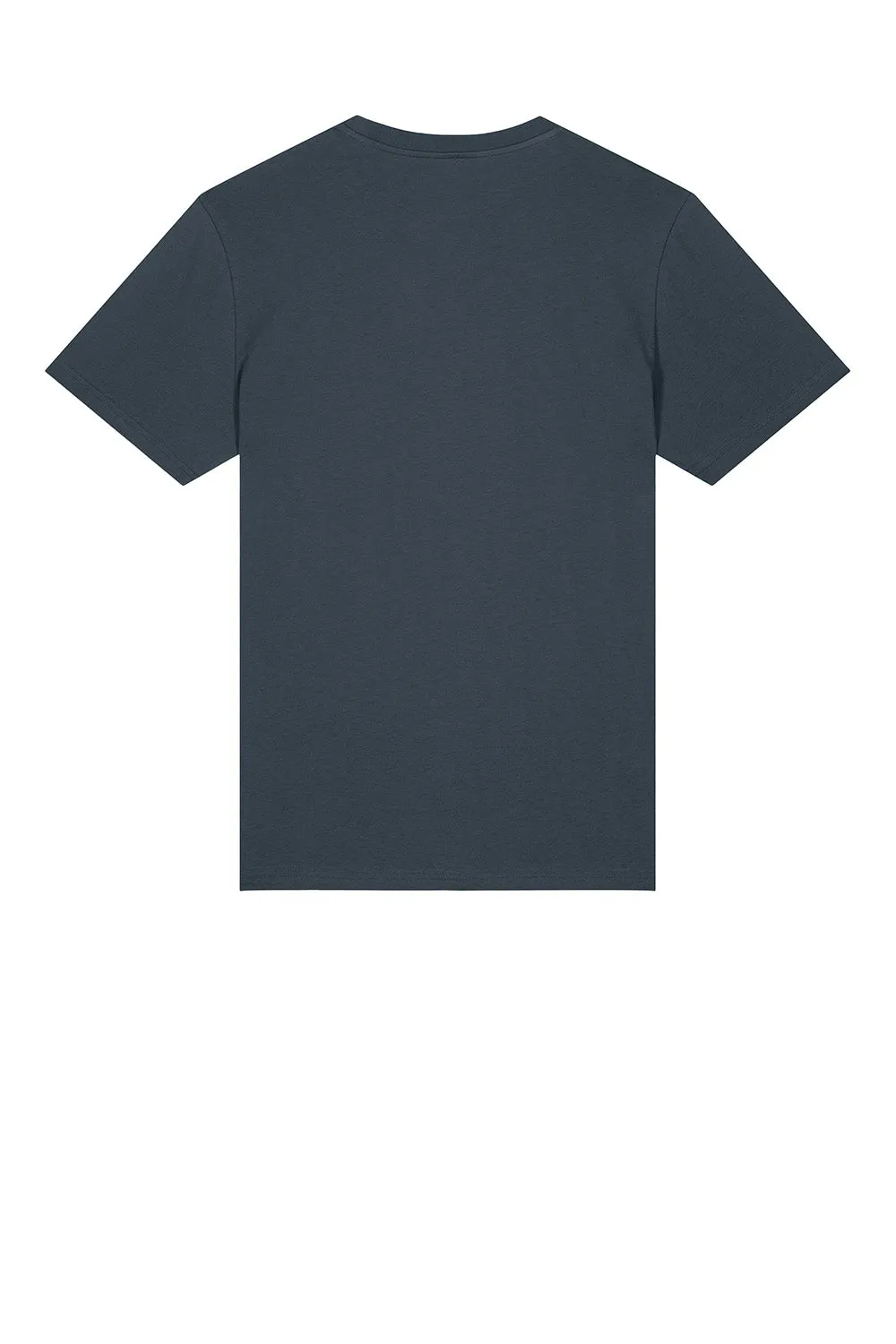 Stanley/Stella Mens Crafter Short Sleeve Crewneck T-Shirt - India Ink Grey Clothing Stanley-Stella