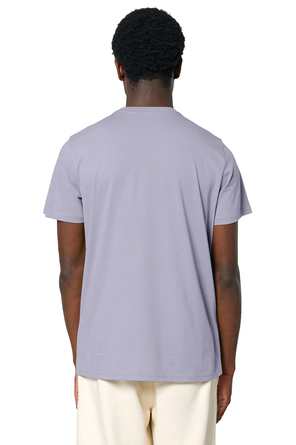 Stanley/Stella Mens Crafter Short Sleeve Crewneck T-Shirt - Lavender Purple Clothing Stanley-Stella