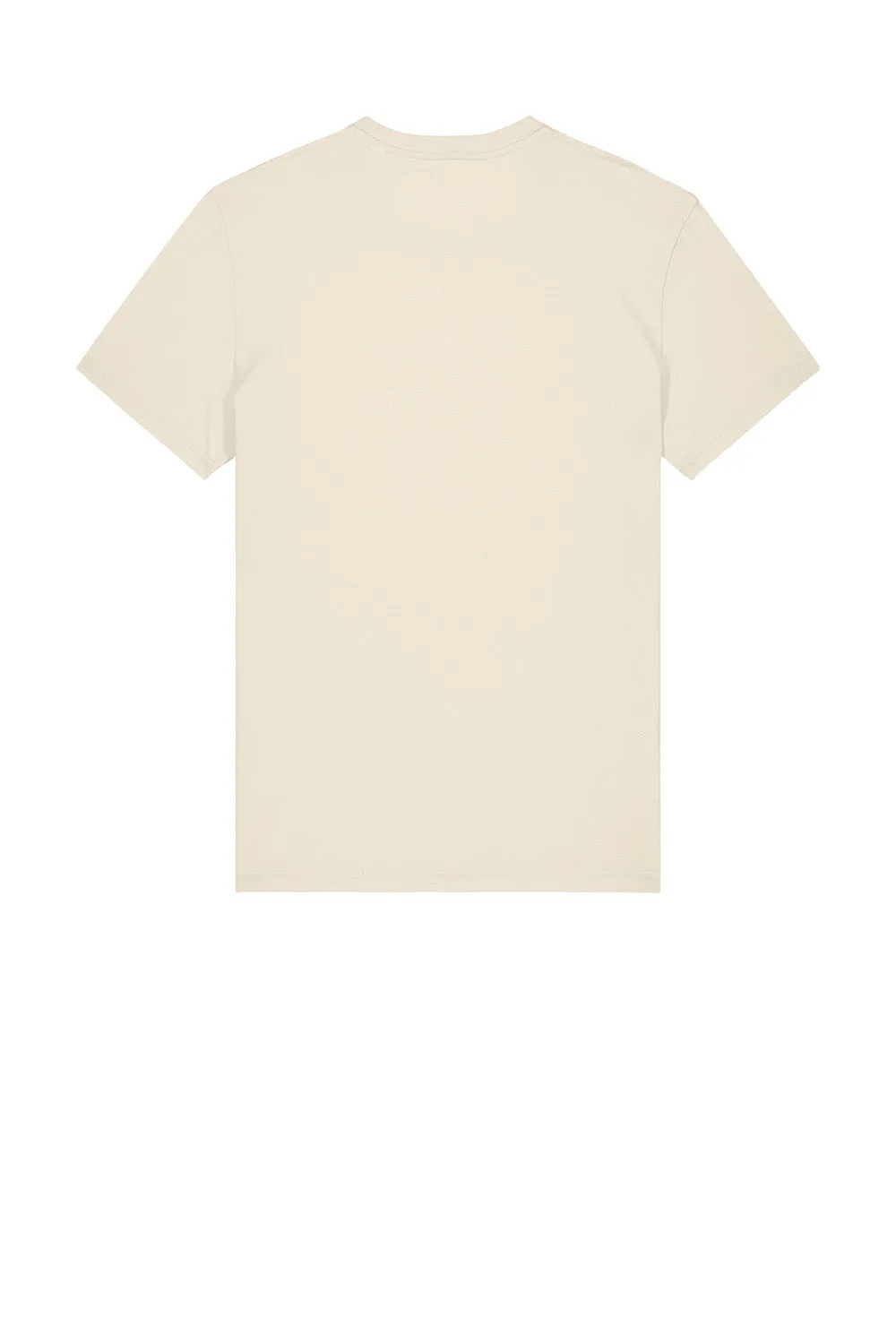 Stanley/Stella Mens Crafter Short Sleeve Crewneck T-Shirt - Natural Raw Clothing Stanley-Stella