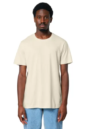 Stanley/Stella Mens Crafter Short Sleeve Crewneck T-Shirt - Natural Raw Clothing Stanley-Stella