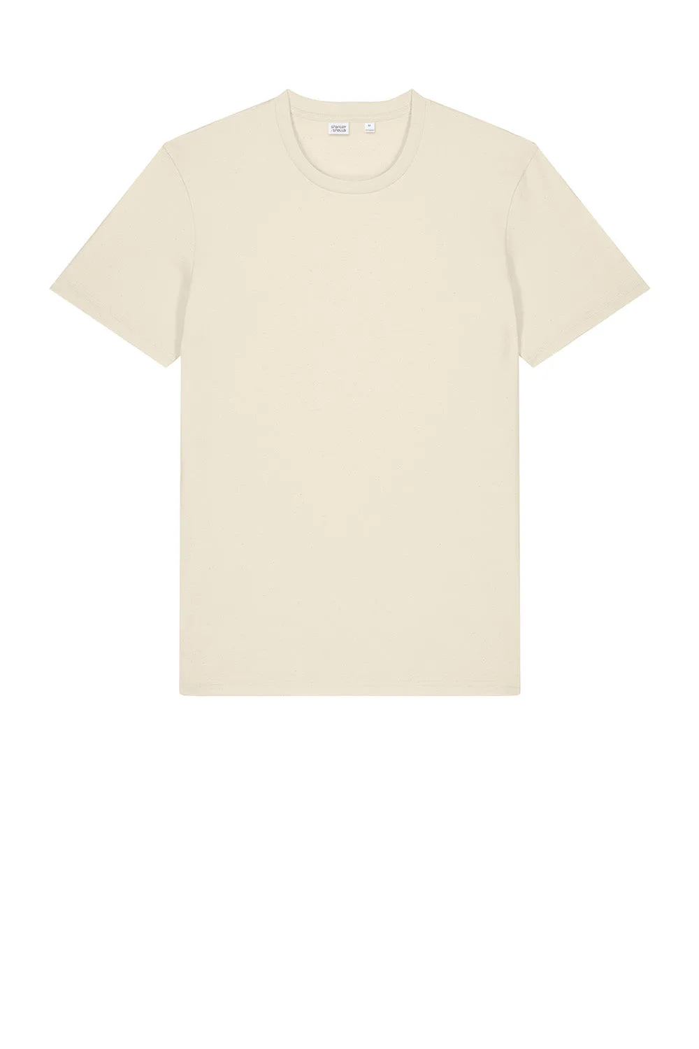 Stanley/Stella Mens Crafter Short Sleeve Crewneck T-Shirt - Natural Raw Clothing Stanley-Stella
