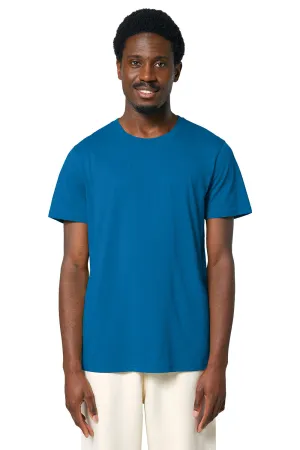 Stanley/Stella Mens Crafter Short Sleeve Crewneck T-Shirt - Royal Blue Clothing Stanley-Stella