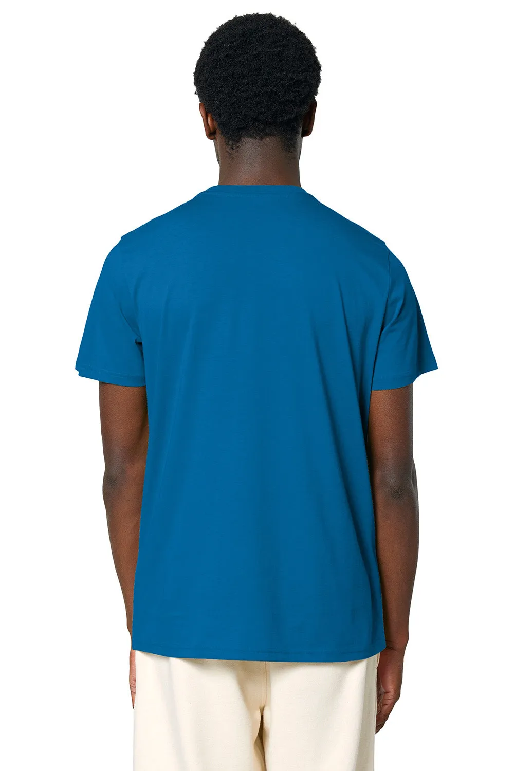Stanley/Stella Mens Crafter Short Sleeve Crewneck T-Shirt - Royal Blue Clothing Stanley-Stella
