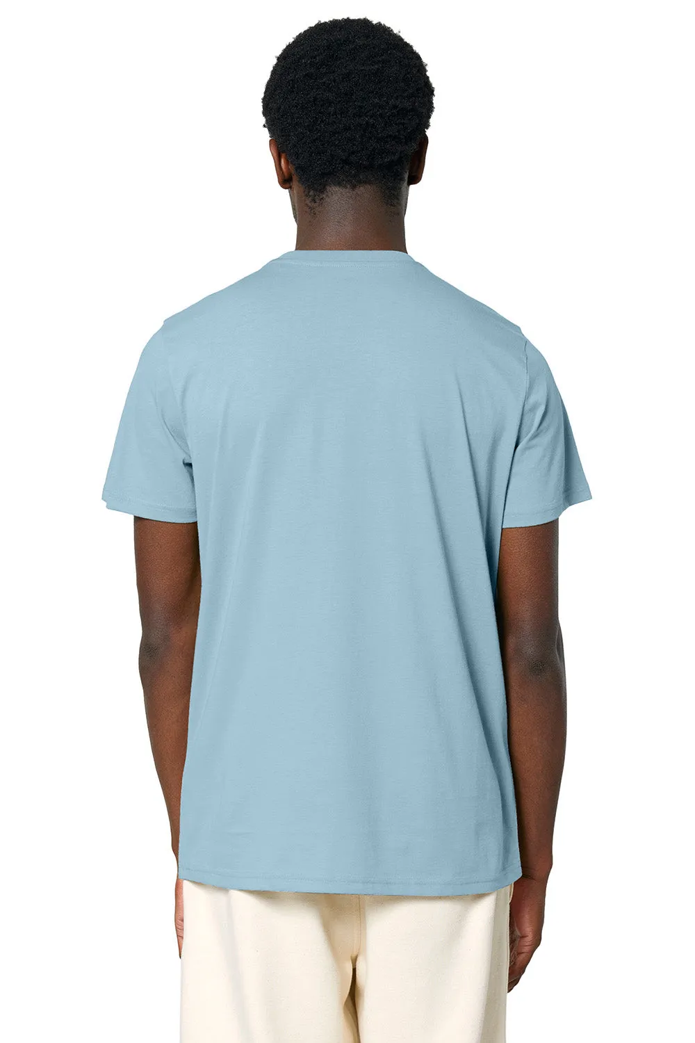 Stanley/Stella Mens Crafter Short Sleeve Crewneck T-Shirt - Sky Blue Clothing Stanley-Stella