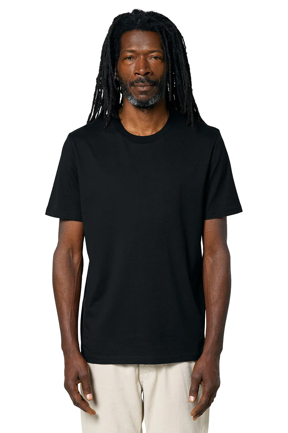 Stanley/Stella Mens Creator 2.0 Short Sleeve Crewneck T-Shirt - Black Clothing Stanley-Stella
