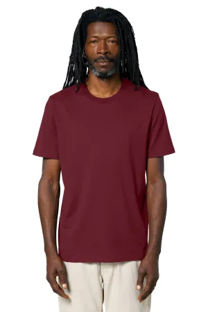 Stanley/Stella Mens Creator 2.0 Short Sleeve Crewneck T-Shirt - Burgundy Clothing Stanley-Stella