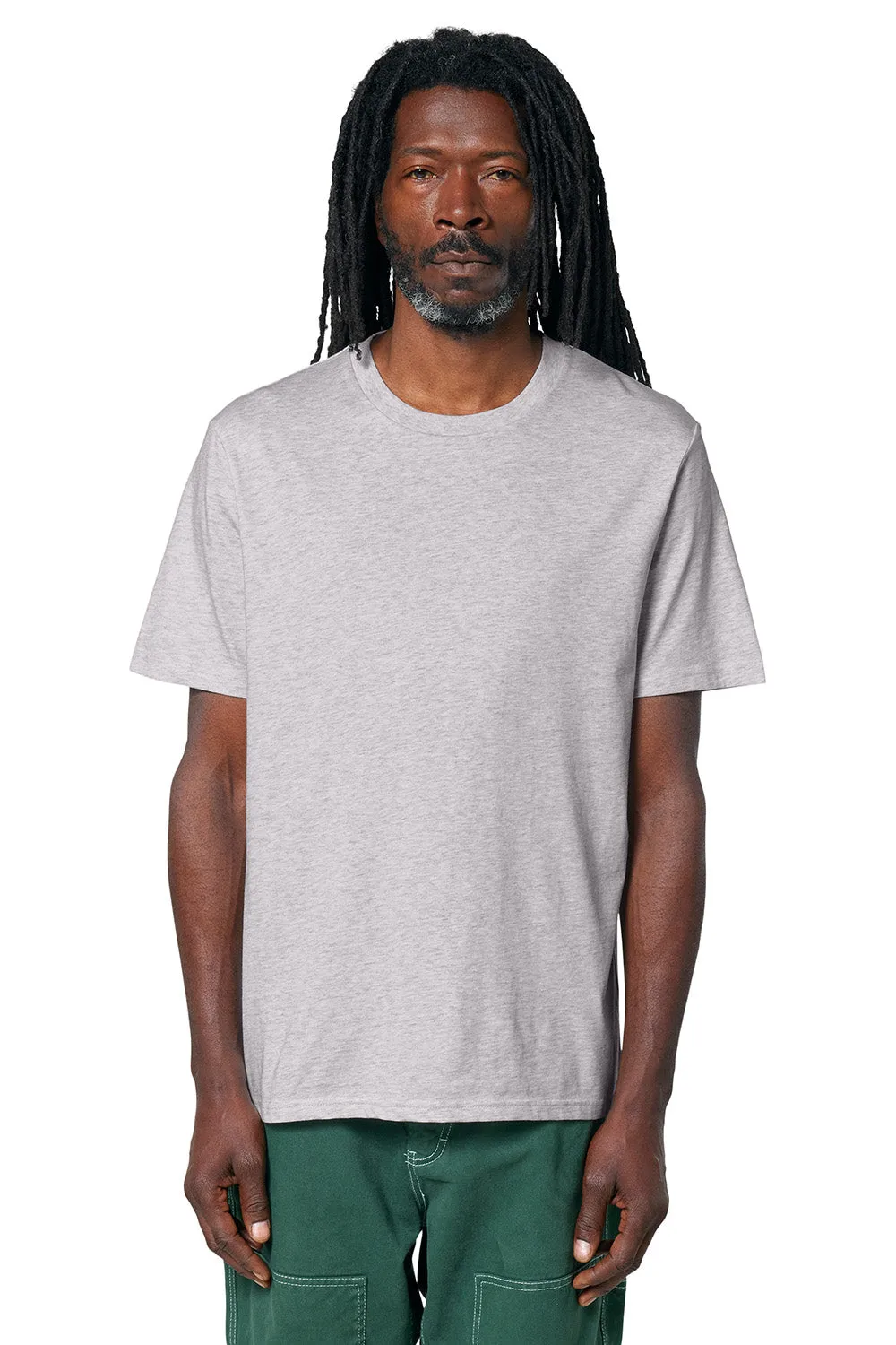 Stanley/Stella Mens Creator 2.0 Short Sleeve Crewneck T-Shirt - Heather Cool Grey Clothing Stanley-Stella
