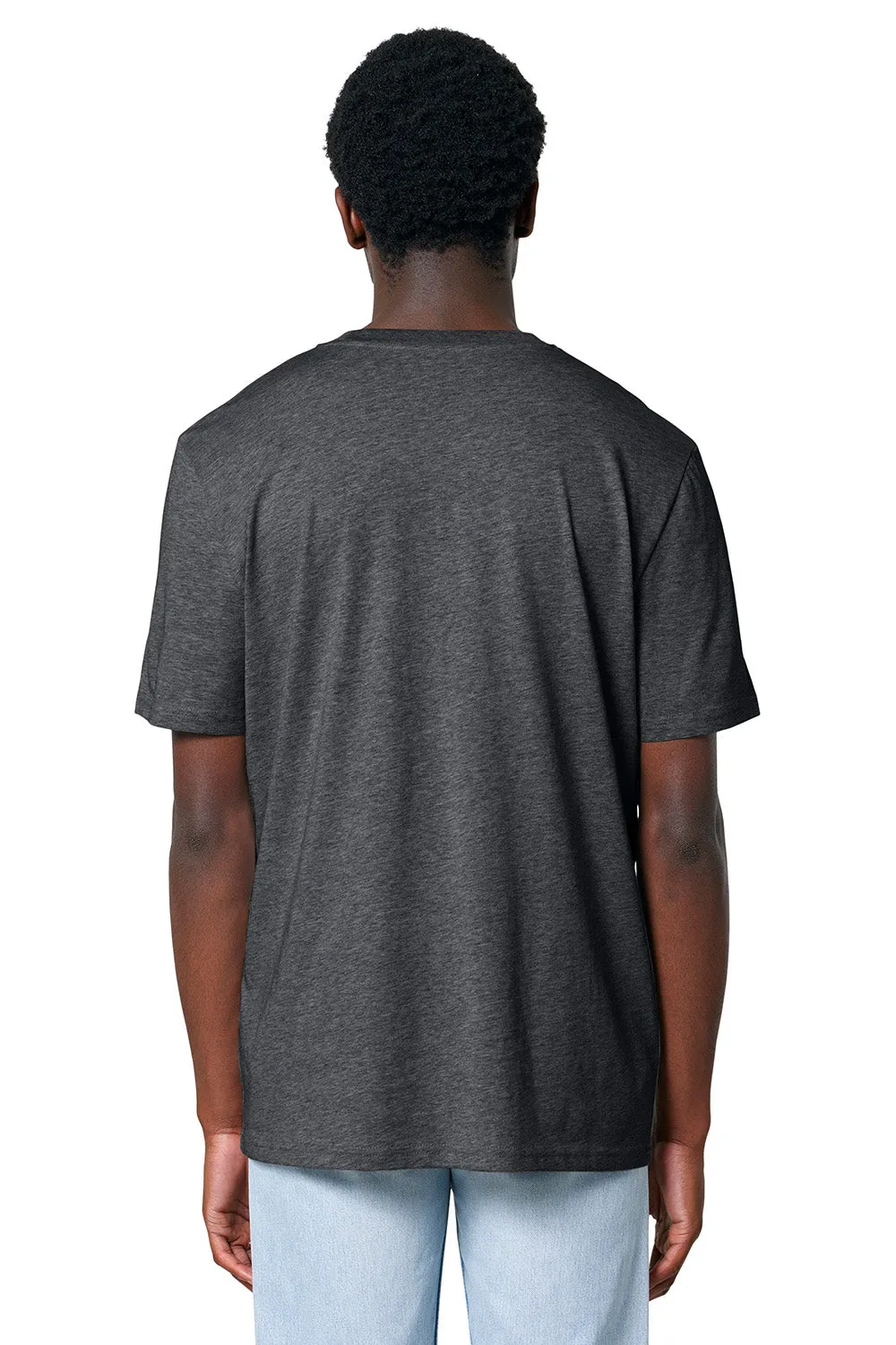 Stanley/Stella Mens Creator 2.0 Short Sleeve Crewneck T-Shirt - Heather Dark Grey Clothing Stanley-Stella