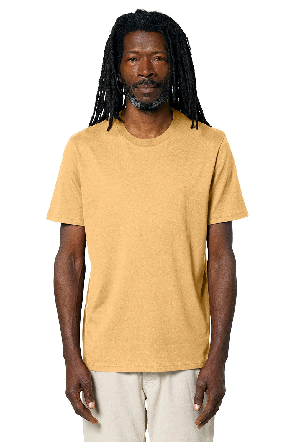 Stanley/Stella Mens Creator 2.0 Short Sleeve Crewneck T-Shirt - Nispero Yellow Clothing Stanley-Stella