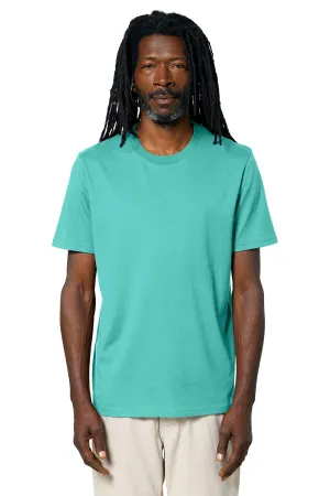 Stanley/Stella Mens Creator 2.0 Short Sleeve Crewneck T-Shirt - Pool Blue Clothing Stanley-Stella