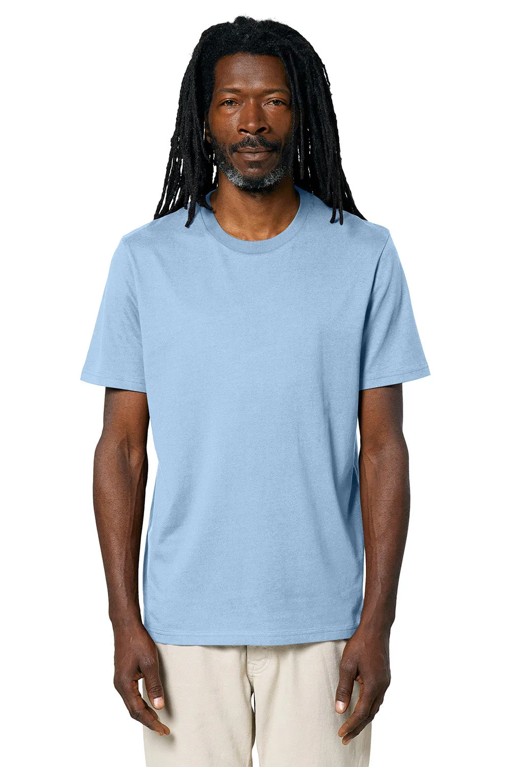 Stanley/Stella Mens Creator 2.0 Short Sleeve Crewneck T-Shirt - Soul Blue Clothing Stanley-Stella