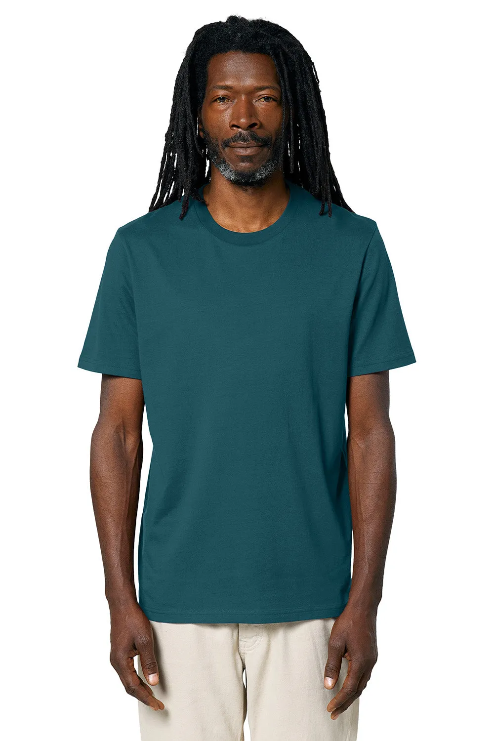 Stanley/Stella Mens Creator 2.0 Short Sleeve Crewneck T-Shirt - Stargazer Blue Clothing Stanley-Stella