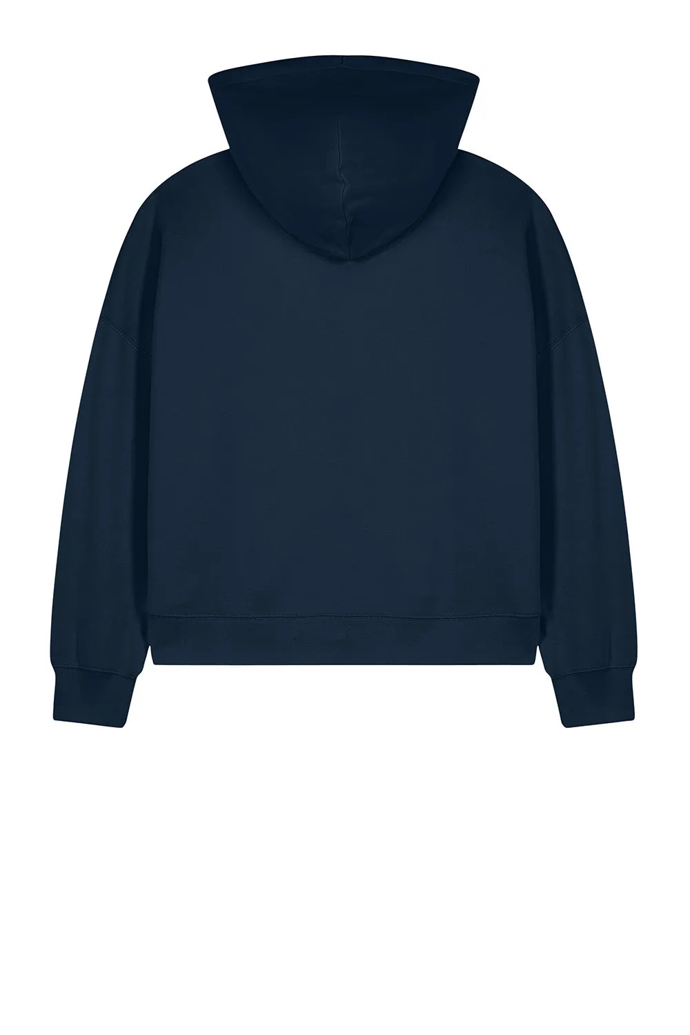 Stanley/Stella Womens Ida Full Zip Hooded Sweatshirt Hoodie w/ Pockets - French Navy Blue Clothing Stanley-Stella