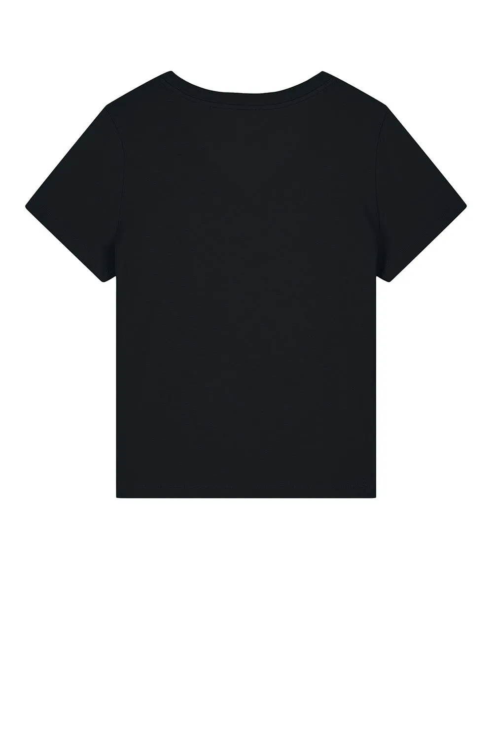 Stanley/Stella Womens Isla Short Sleeve V-Neck T-Shirt - Black Clothing Stanley-Stella